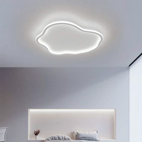 Lampadario Plafoniera Illuminazione a Led Stile Moderno da 43W Luce Per Soffitto forma Nuvola luce Bianca fredda 6500K (1/4)