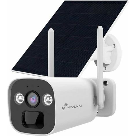 Camara Ip 2,8mm 2k 4g Lte Bateria Nivian Nv-cam01-solar4g (1/5)