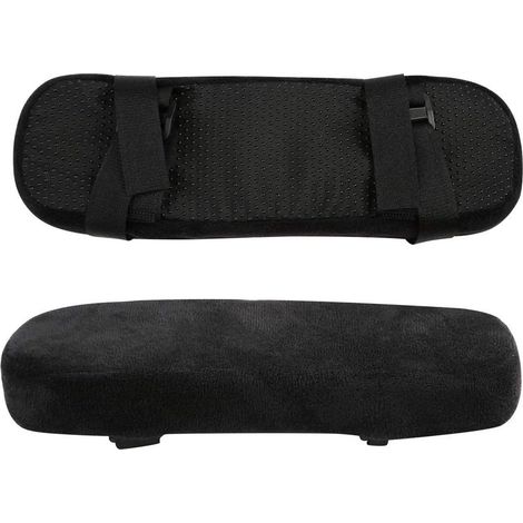 Coussin de Coude, 2 pièces Mousse à Mémoire Protège-Accoudoirs Coude Support Coussinets de Bras Chaise Accoudoirs Souple Oreiller pour Les Coudes et Les Avant-Bras Soulagement (1/5)