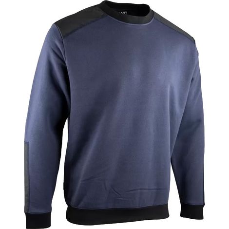 Sweat Lima col rond marine/noir taille S/2 - LMA - 8087-S