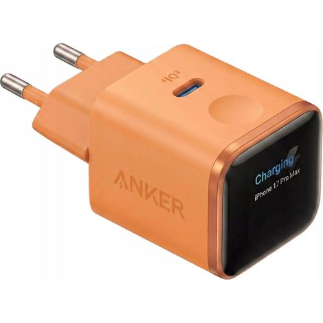 Anker 45W USB-C Schnellladegerät mit Smart Display 1 Stück.