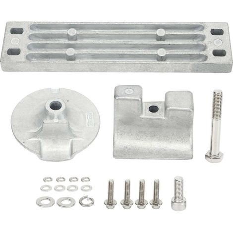 Kit anodes en alliage de zinc 6AW 45619 00 00, antirouille qualité marine, compatible moteurs hors-bord 300-350 CV XP (1/5)