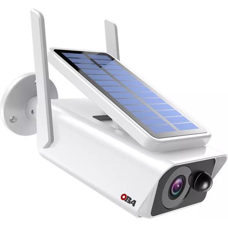 Oba-SL03-X telecamera con pannello solare 3 megapixel APP OBA Lite Audio SD card (1/3)