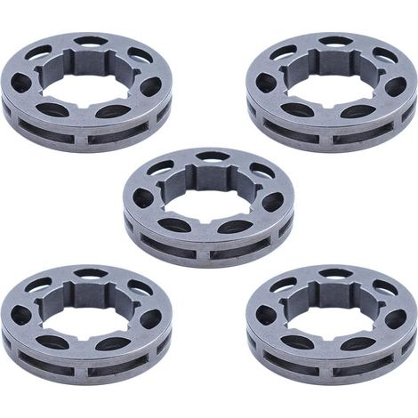 Ensemble de jante pignon 3/8" 7T pour Jonsered 2051, 2054, 2055, 45, 450, 451, 455, 49, 50, 51, 510, 52, 520, 521, 525, 535 Pièce de tronçonneuse pour Oregon 18720 (1/5)