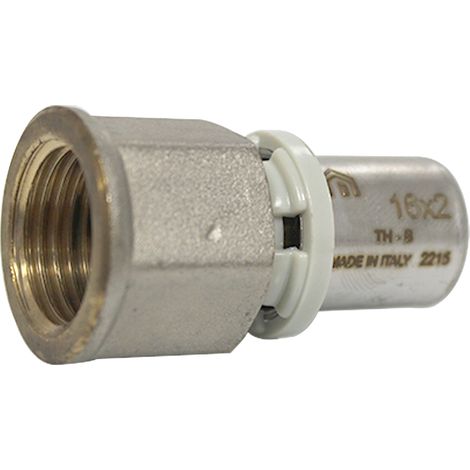 Raccord multicouche à sertir TH - Droit Femelle 1/2" (15/21) - Ø16x2,0 - Arcanaute (1/4)