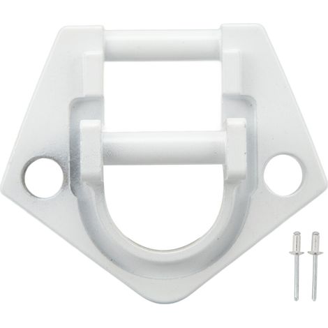 Ersatz-Basishalterung für Dometic Sunchaser II Aluminium-Wohnmobilmarkisen, CNC-präzisionsgefertigte Hardware, einfache Montage, stabile Unterstützung, links/rechts kompatibel, lange Ausführung.