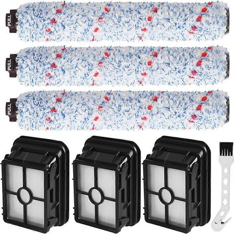 Accessoires pour aspirateur Bissell CrossWave 3-en-1 : brosses de sol et filtres pour les modèles Bissell séries 17132, 2582N, 2225N et 1785. (1/5)