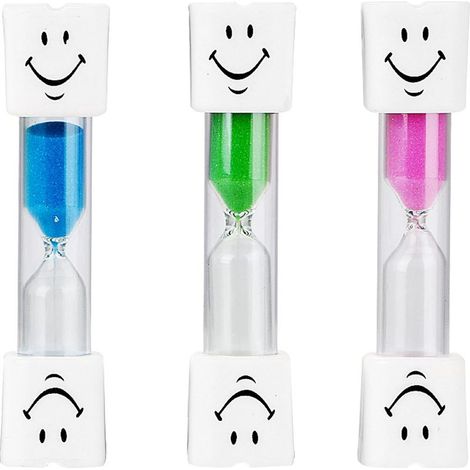 Sablier - Minuteur Dentaire 3 Minutes - Pour Enfants - Hygiène Buccale - 1 Pièce