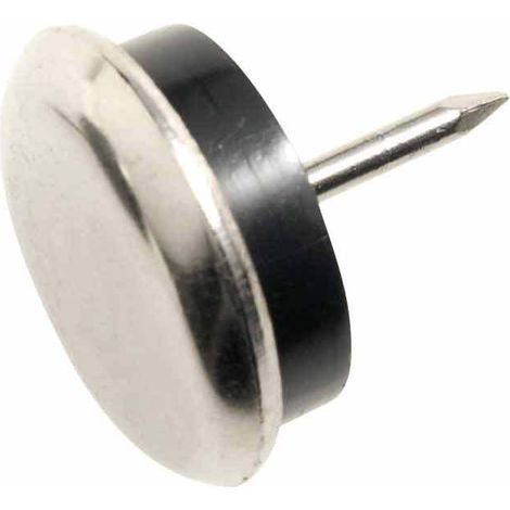 Durchsichtiger Gummischieber aus Metall Ø25 (Blister mit 8 Stück) (1/2)