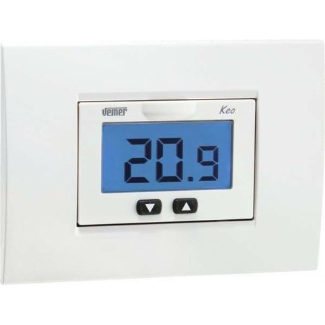 Keo-b thermostat mit batterie lcd-anzeige ve267100