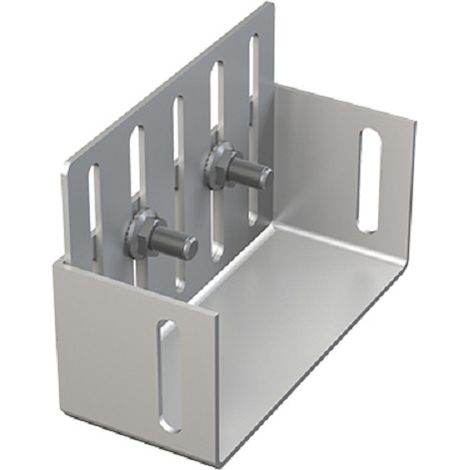 Alcadrain embout pour caniveaux d'évacuation 75 mm, galvanisé (1/3)