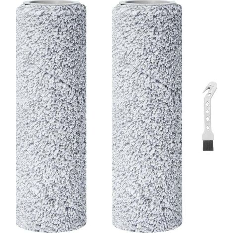 Roller Cleaning Cloths for ECOVACS DEEBOT X8 PRO Omni / X8 Omni / T80 Omni / X9 Pro Omni Robot Vacuum Cleaner, Cleaning Rollers for Robot Vacuum Cleaner