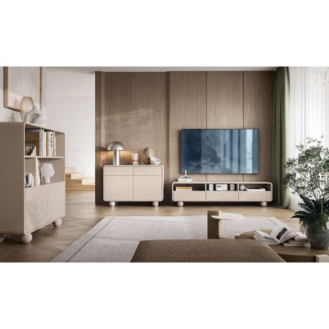 Ensemble meuble TV ALBION COULEUR Cachemire (1/4)