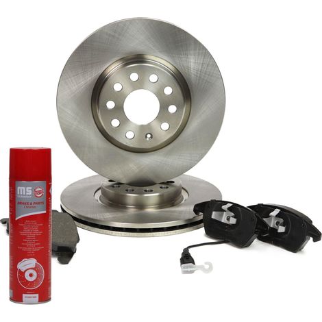 SET DISCHI E PASTIGLIE FRENO ANTERIORI AUDI, SEAT, SKODA, VW 202501581 (1/3)
