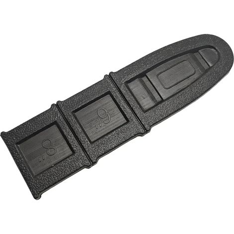 Lame de tronçonneuse électrique (8 pouces) avec guide-chaîne 1/4" 043" 28/37/45DL, outil de menuiserie rechargeable (1/4)