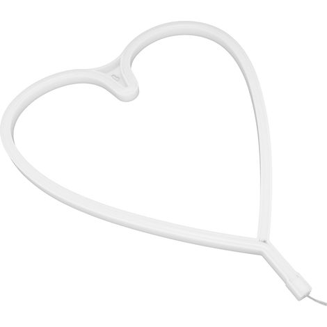 Veilleuse lumineuse LED néon « Love » alimentée par USB ou piles, idéale pour décorer une chambre ou un bar. (1/5)