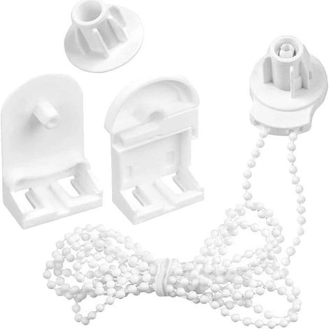 Kit de fixation pour stores enrouleurs compatibles avec les fenêtres intérieures - Design pratique - Amélioration de l'habitat - 1 ensemble (1/5)