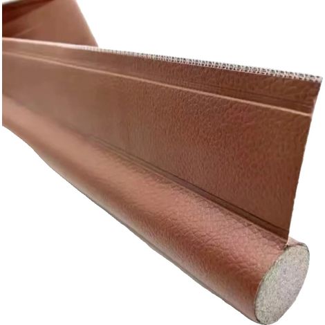 Tira de sellado, reducción de ruido, eficiencia energética, 1 tira marrón, 96 cm-c (1/2)