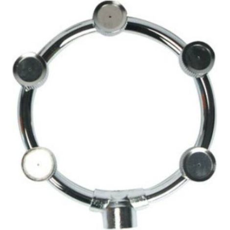 Buse de pulvérisation agricole, buse à 5 têtes, équipement d'irrigation de jardin, buse d'irrigation agricole, pistolet de lavage auto, baignoire pour animaux