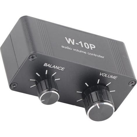 Mini Contrôleur de Volume Audio Stéréo sans Perte avec Sortie Jack 3 - 5 Mm (1/5)