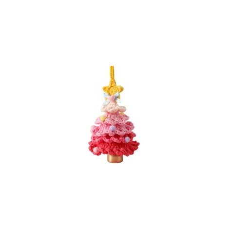 Gehäkelte Weihnachtsbäume in Farbverläufen, perfekt als Geschenk für Freunde, Familie und Liebste handgefertigte blühende Pflanzen, ideal zur Dekoration von Zuhause oder Büro – Crezuo (1/5)