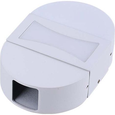 Oval wall lamp corridor aisle bedroom moisture-proof balcony courtyard outdoor waterproof wall lamp (1/4)
