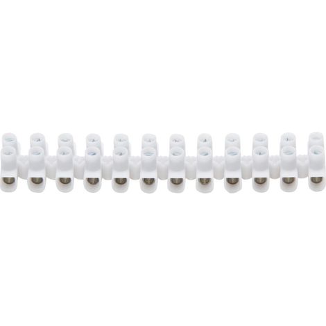 Kopp - Lüsterklemmleiste, 12-polig, 4-6mm², weiß, 2 Stück - 343700087 (1/3)