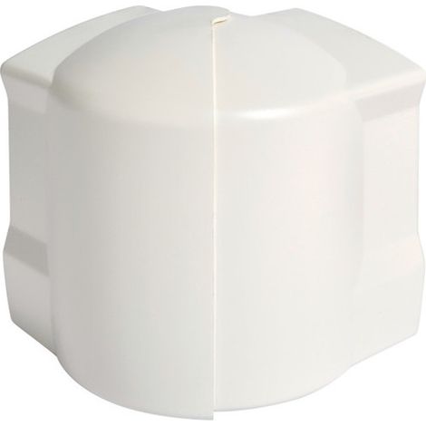 Angle extérieur queraz enclipsage direct pour GBD50100 RAL 9016 Pure - HAGER GBD5010039016