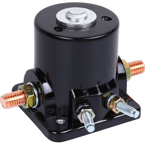 Electromagnetic starter relay for Johnson 12V outboard motors, part numbers 383622, 395419 and 395419 (without locking mechanism).--DTEKGAZ