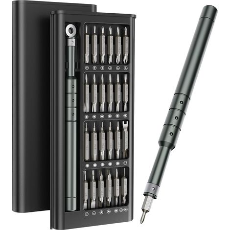 52 IN 1 Feinmechaniker Schraubendreher Set, Tragbares Mini Werkzeug mit Torx T5 T6 T8 T9, P5, y00,usw, Reparatur Kit für Macbook, Laptop, PS4, PS5, PC, iphone, Brille, Uhren, Switch,Xbox,usw (1/5)