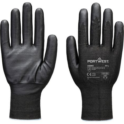 Guante Cut F21 Nitrile Tungsten A9 A680 XXL Negro