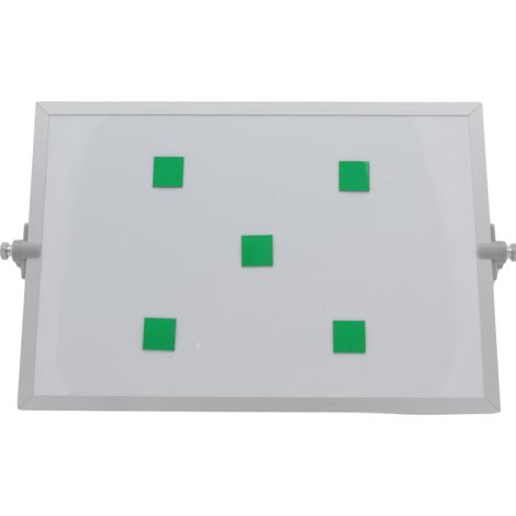 Symbole magnétique Carré 2x2 cm vert (1/2)