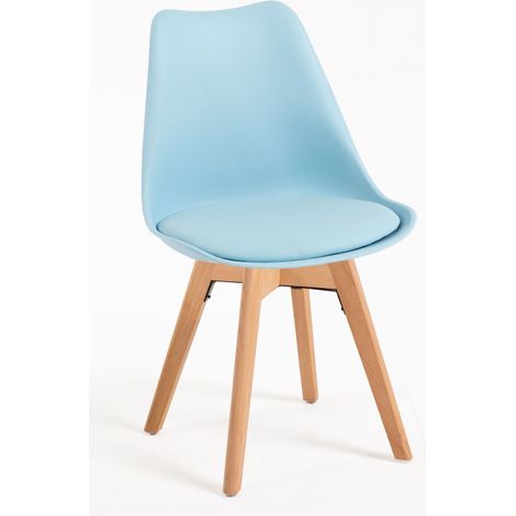 Packs Sillas Comedor - Pack 6 Sillas Synk Basic - Azul agua