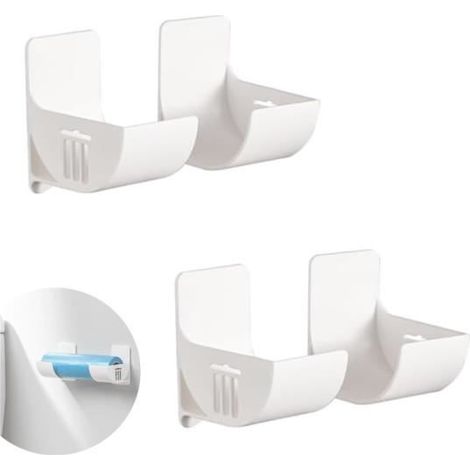 Lettres en Bois,Lot de 4 Supports de sacs Poubelles Muraux,Distributeurs de sacs Poubelles Autocollants Etanches,Conteneurs de Sacs (1/4)