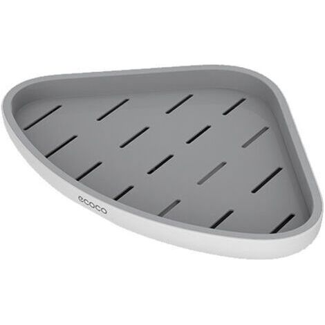 Trépied de salle de bain, étagère de salle de bain, rangement de toilette mural sans poinçonnage support mural pour lavabo，gris
