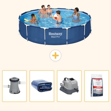 Bestway Bestway Steel Pro Ronde - 396x84 cm - 5-pièces S329 (1/5)