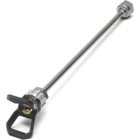 30 cm Rallonge de buse pour murs hauts et sols, accessoire pour système de pulvérisation airless, 30 cm (1/4)