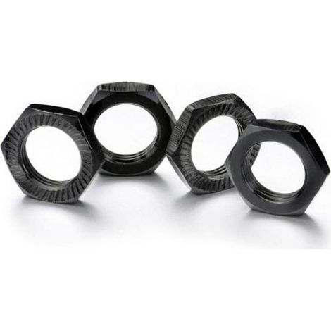 Wheel Hub Set 17mm black (4)
