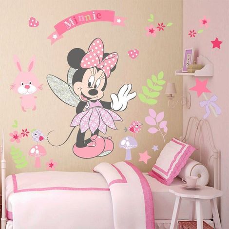 Wandtattoo für Kinderzimmer – Selbstklebender Aufkleber im Aquarell-Stil für Kinderzimmer/Spielzeug – 1 Stück (1/5)