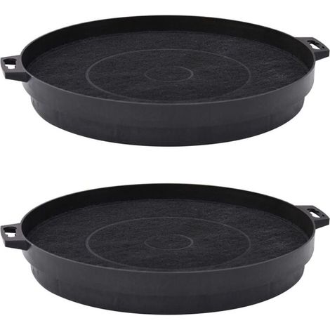 Filtres à charbon pour hotte de cuisine 2 pcs 210 mm (1/5)
