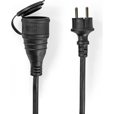 Nedis PECN120FBK cavo di prolunga nero 20 m (1/4)
