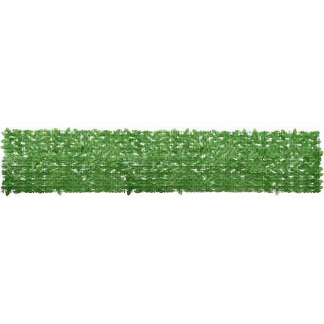 Toldo para balcón con hojas verde 400x75cm