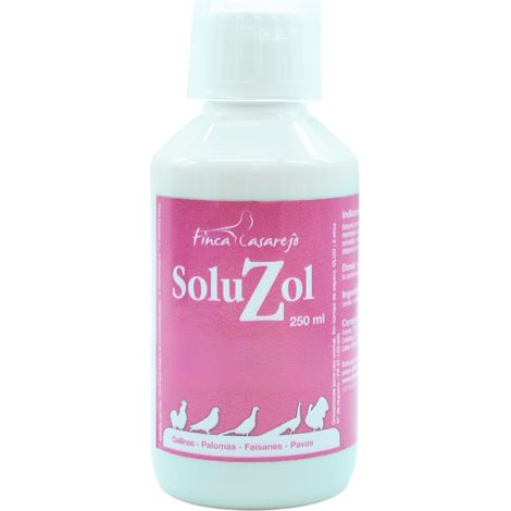 FINCA CASAREJO Soluzol 250ML – Complemento nutricional natural para gallinas y aves – Apoyo digestivo y bienestar intestinal – 100 % vegetal