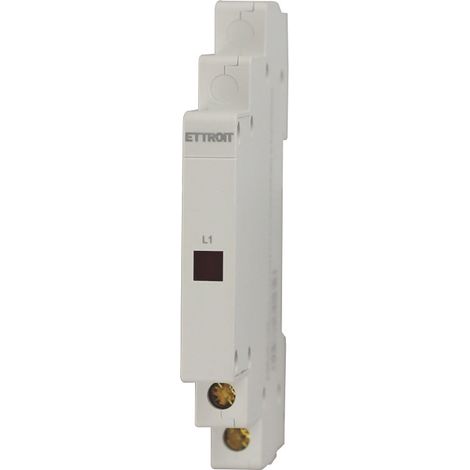 ETTROIT JXB1D-100 Indicatore Luminoso Led una Fase Per Guida DIN Spia di Segnalazione (1/3)