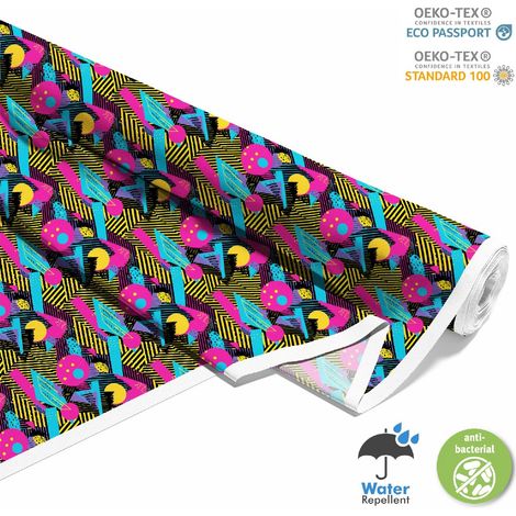 Dekorativer Outdoor-Stoff Oxford - Geometrisches Motiv I DX3388 (1/5)