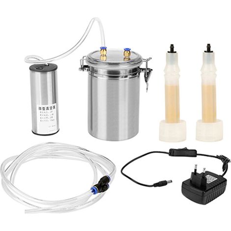 Mungitrice elettrica portatile da 2 litri in acciaio inox per pecore (1/5)