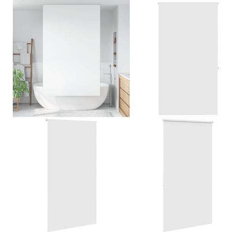 vidaXL Store enrouleur de douche 140x240 cm largeur du tissu 136 cm (1/5)