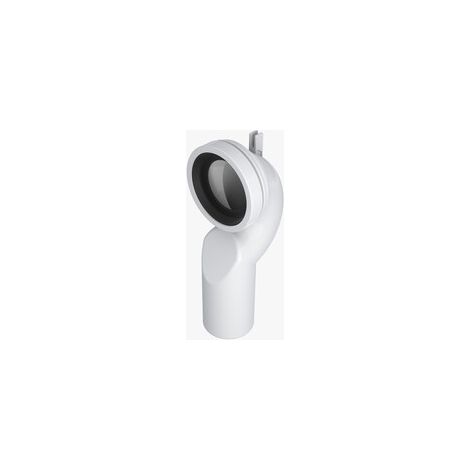 CURVA VASO COLLO CIGNO BASSO INGOMBRO D 110MM- AMAFLEX- 1,0 pz