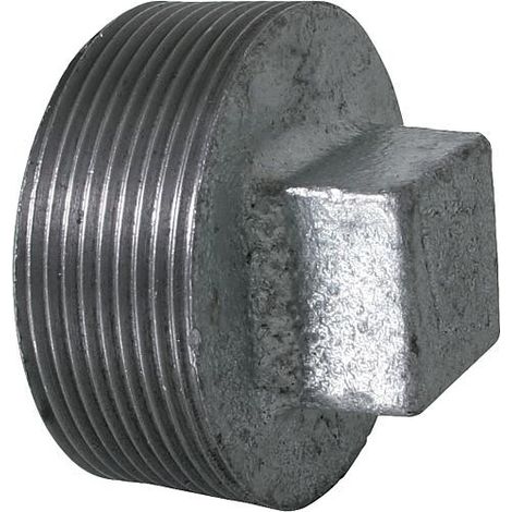 Raccord en fonte malleable galva Nr.291 cache-vis sans bord diam. 3" (1/3)