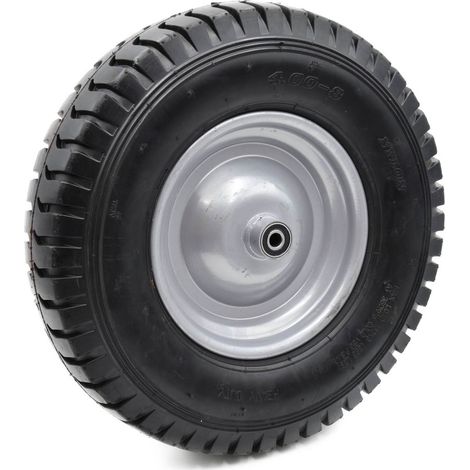 Schubkarrenrad 4.00-8/8PR Reifen (grau)